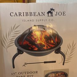 Caribbean Joe 17”fire Pit