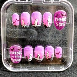 Halloween Ghost Nails