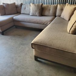 American Signature 3pc Sectional Sofa Couch