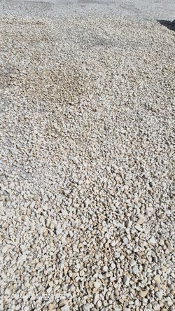 Limestone gravel