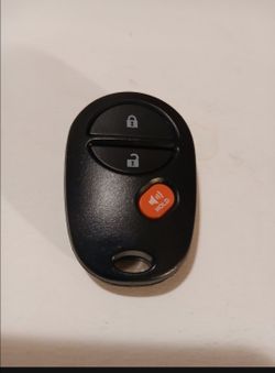 New Toyota remote control