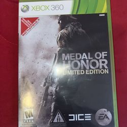 Xbox 360 Medal Of Honor Limited Edition 