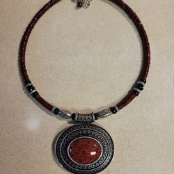 Red Spice Necklace By Premier Designs