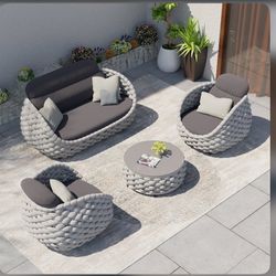 open box display patio set
