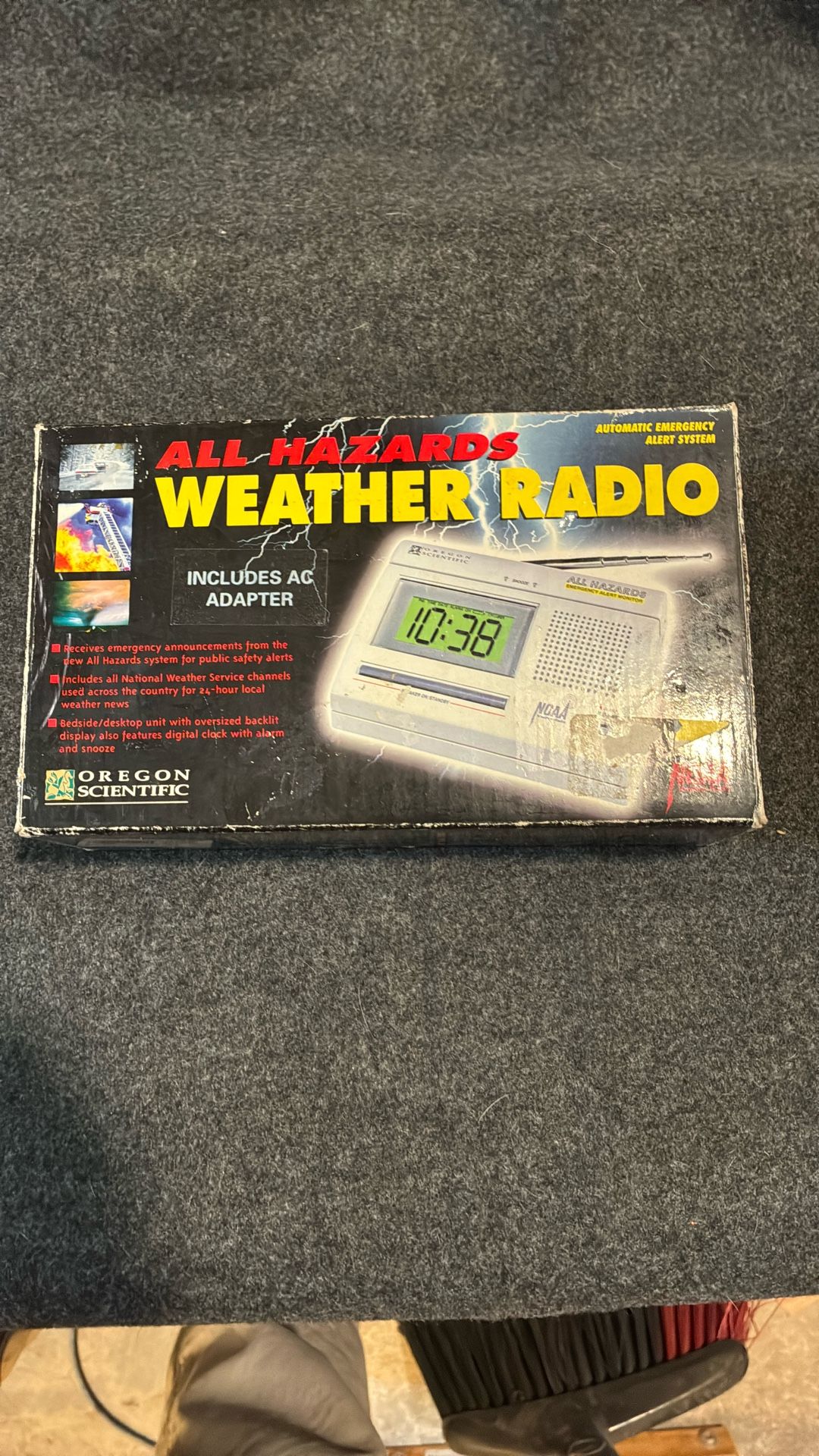 All hazards, weather radio brand new
