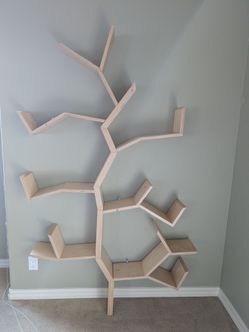 Tree shaped bookcase
