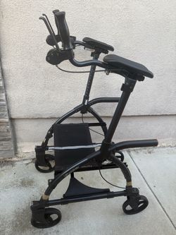 “ Like New” Life Walker Upwalker Adjustable Walker for Adults and Seniors with Seat & Hand Brakes stability Design
