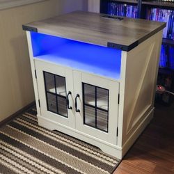 Farmhouse LED End Tabe
