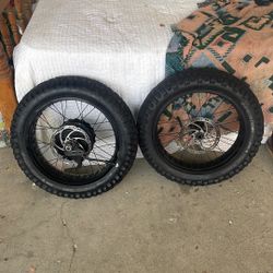 Super 73 Motor And Front Wheel