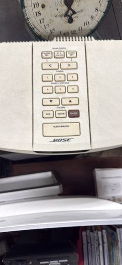 Bose am/fm clock radio