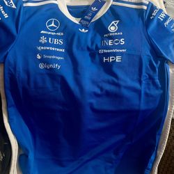 Authentic Adidas Mercedes Driver Jersey 