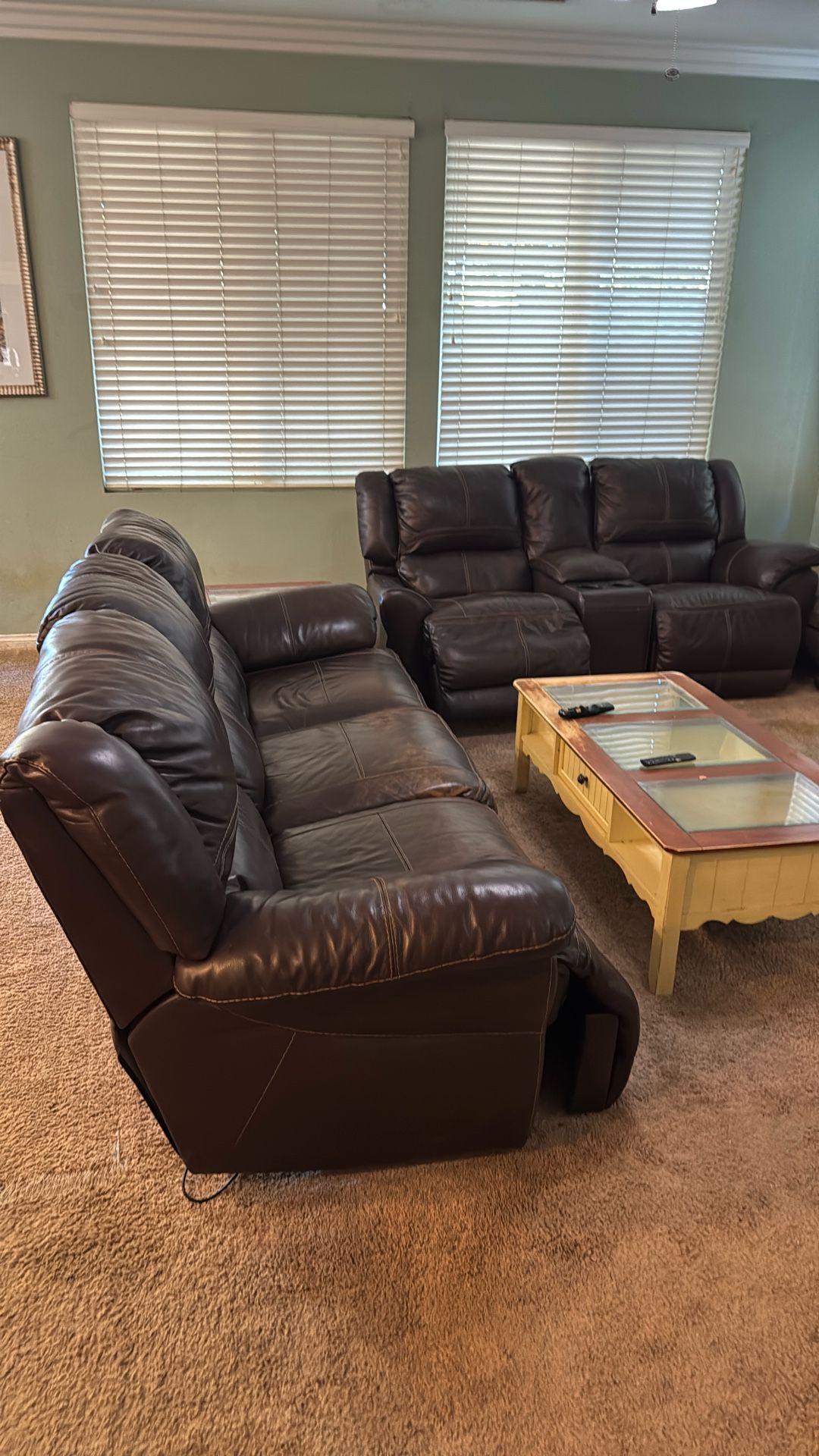 Leather Recliner Couches