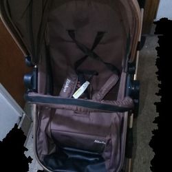 Brown Baby Stroller -Good Condition