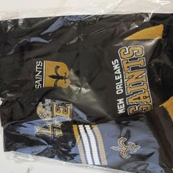 Saints 2 Pc Gift Set T-Shirt & Socks 