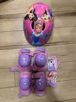 Toddler Disney Princess Helmet And Protective Gear