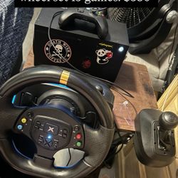 Xbox X With Wheel