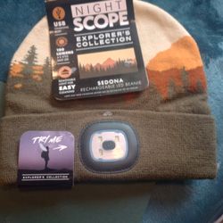 Night Scope Beanie W/ Built In Light