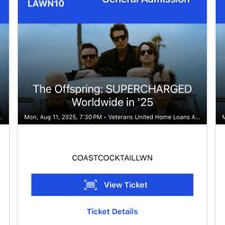 Offspring Tickets