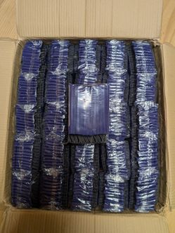 Box of purple slim Blank Koozies