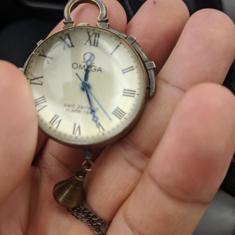 Rare One Kind Pocket Omega Watch , Made 1882