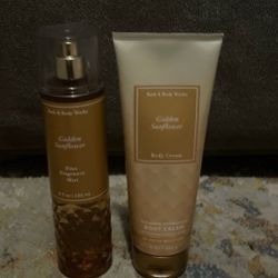 bath and body works golden sunflower