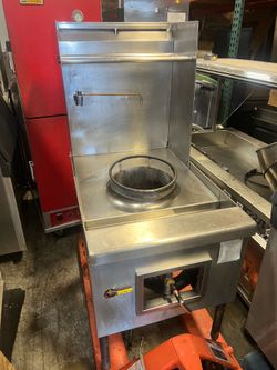 Single Burner Wok Range Gas 25” Wide