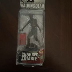 Charred Zombie The Walking Dead Action Figure 