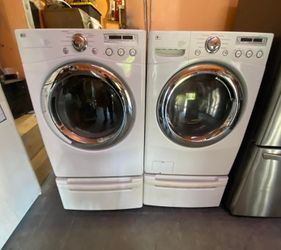 SET WASHER AND DRYER PEDESTALS LG  ✨️SIDE BY SIDE✨️ 🆓️FREE DELIVERY🆓️
