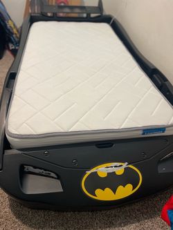 Batman Batmobile Kids Toddler/Twin Bed Frame