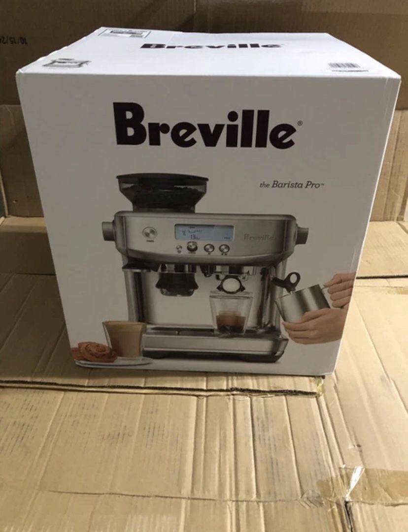 Breville Barista Pro Espresso Machine Sea Salt