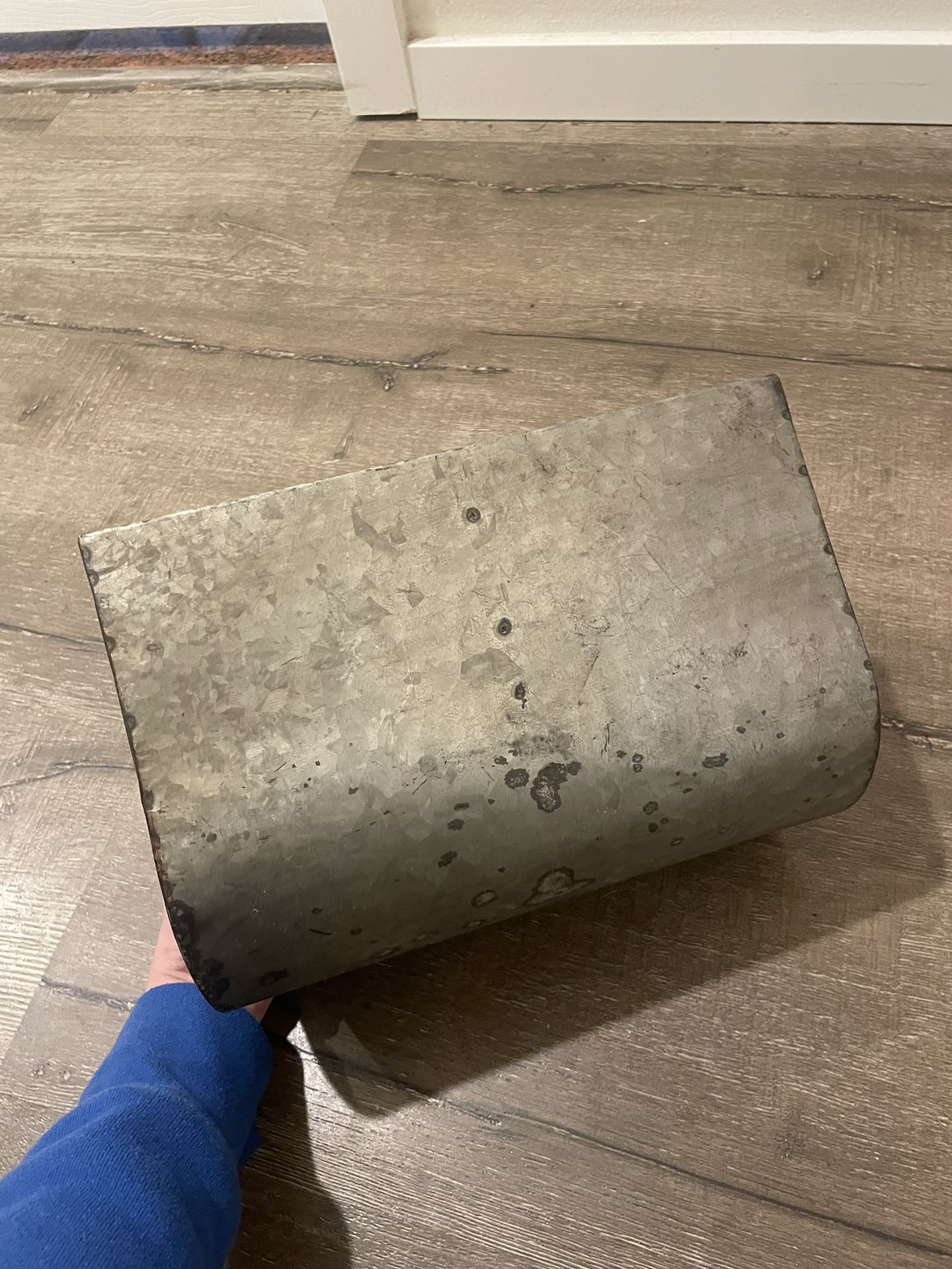 Galvanized Metal Wall Organizer