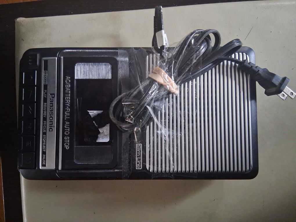 Panasonic Tape Cassette Recorder