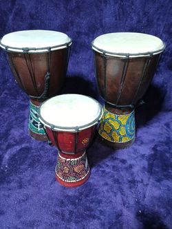 Old African Hand Drums