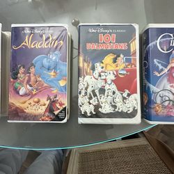 Disney Black Diamond Classic VHS Tapes