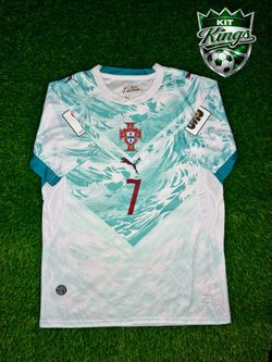 Portugal Soccer Jersey Men’s Futbol Ronaldo World Cup Away New With Tags