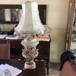Campademonte China lamp with soap shade made in Italy