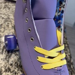 Foxy Skate pure lilac purple,  size 8 US