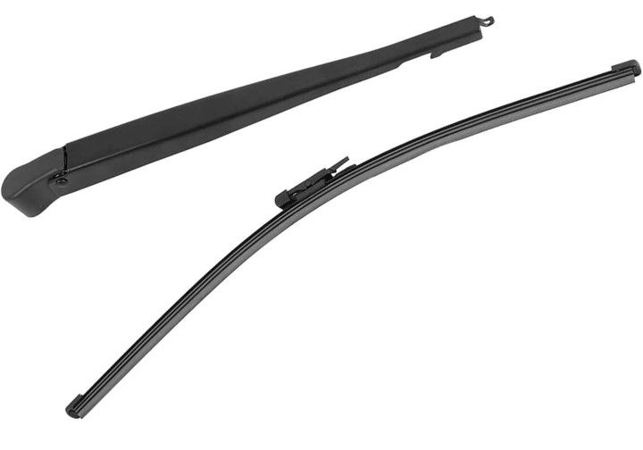 Rear Wiper Blade Compatible with Porsche Macan Type 95B 2014 2015 2016 2017, 16 Inch Rear Windshield Wiper Blade Arm Set