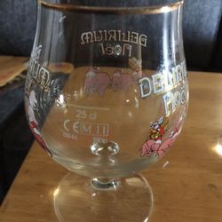 Collectible Delirium beer glasses