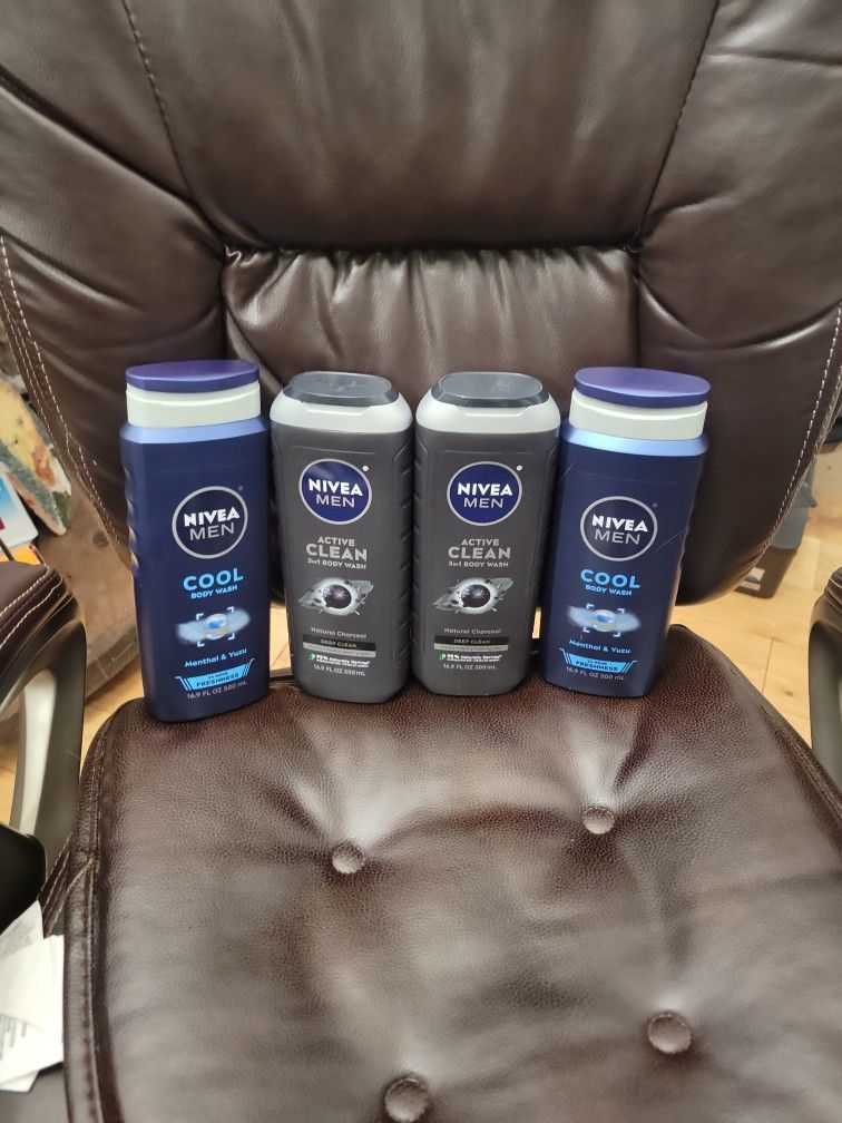 4 Nivea Men Bodywashes