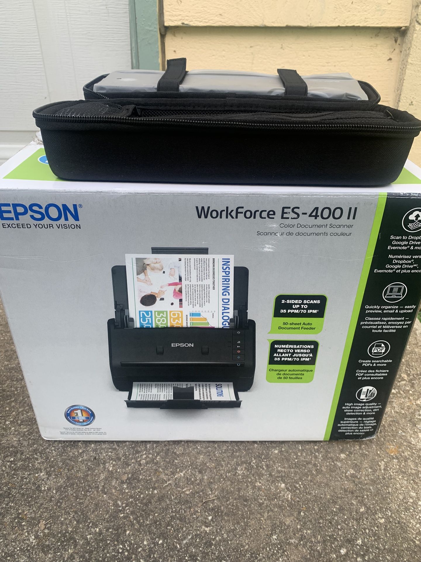 EPSON SCANNER WITH BLUETOOTH PRINTER