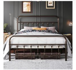 Queen Metal Bedframe