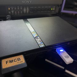 Ps2 Slim With 32 Games