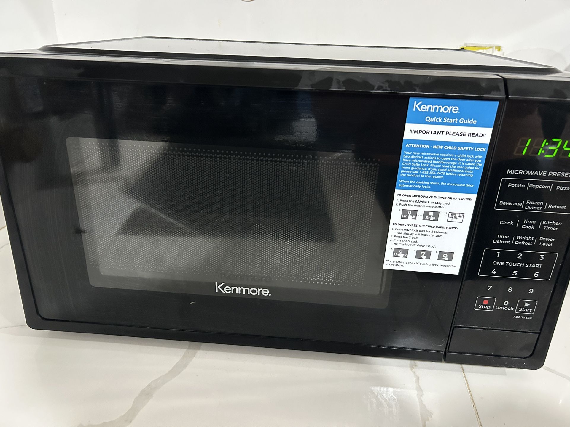 Kenmore Microwave