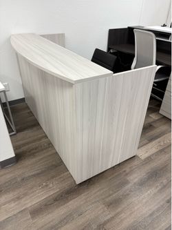 Office desk / Reception Desk with filling cabinet