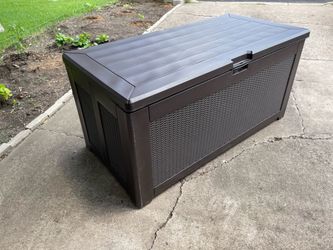 Rubbermaid Heavy Duty Double Wall Resin SHOP STORAGE BOX (55” Wx27”Dx27”T)