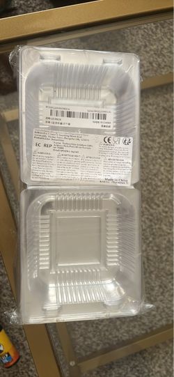 Clear Plastic Dessert Boxes 25 Pack