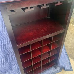 Wine rack - 20 bottles  19 ¼ W x 12 ¾ D x 37 ½ H