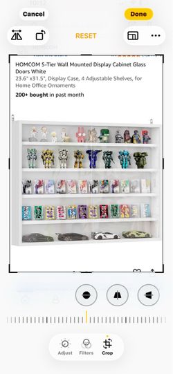 Wall Display Cabinet 5 tier