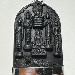 Buddha Pendant Cased In Silver 